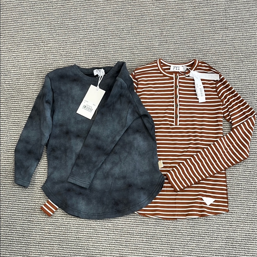 Nwt size 8, fyi, crew kids girls long sleeve t-shirts